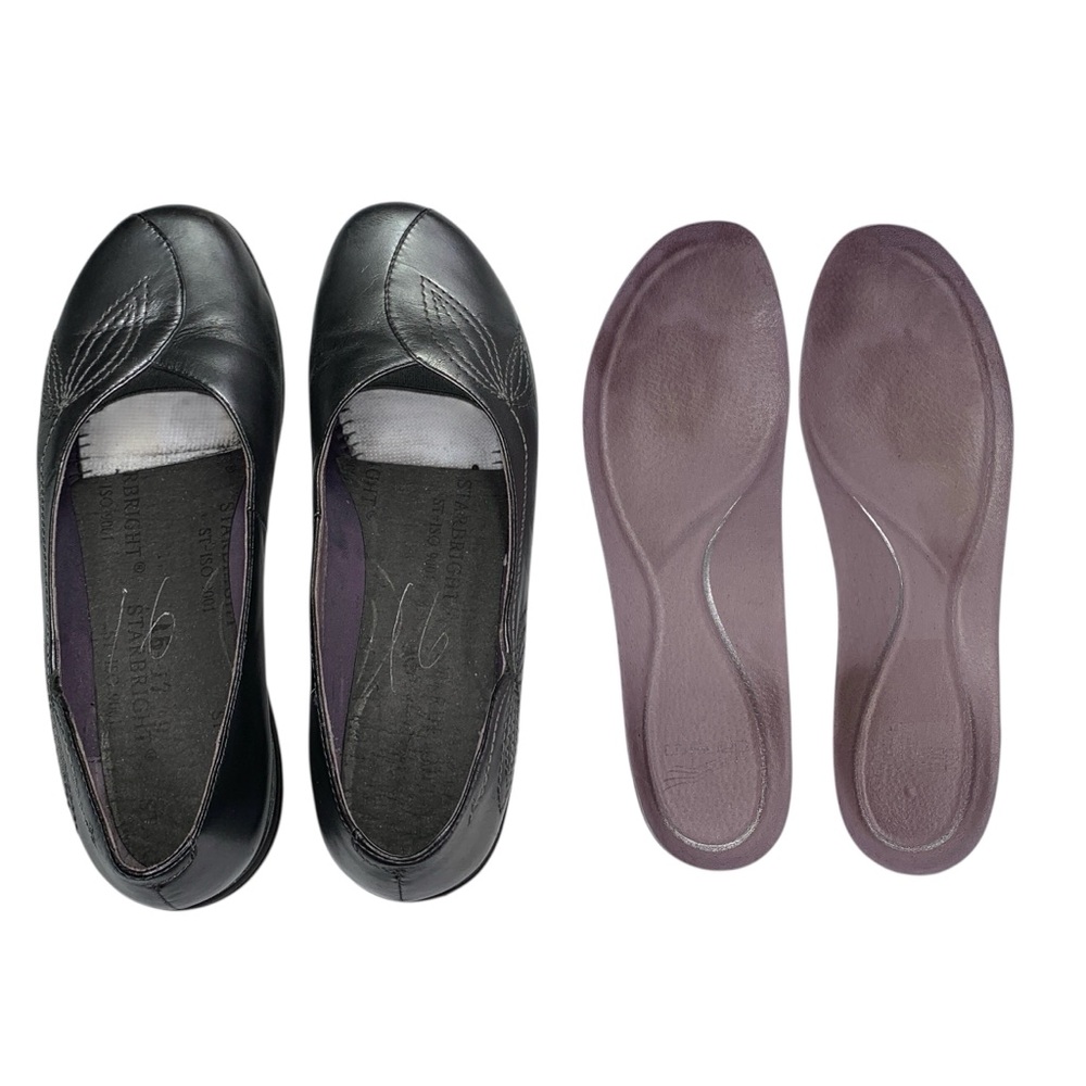 Dansko Mindy Embroidered Floral Leather Wedge Loafers 39 Metallic Grey Comfort - Picture 10 of 15